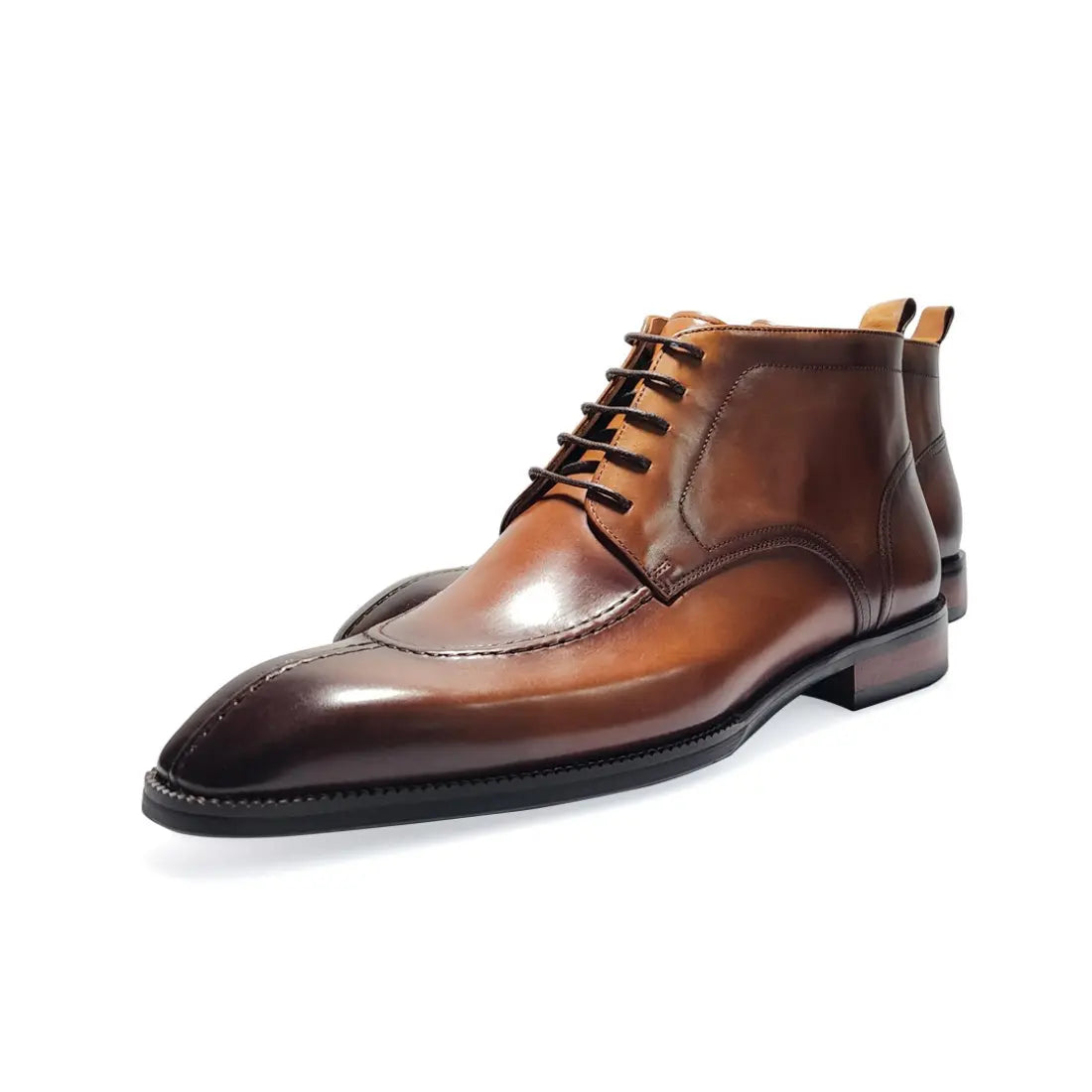 Bottes d'Exception en Cuir - Élégance, Lux et Confort