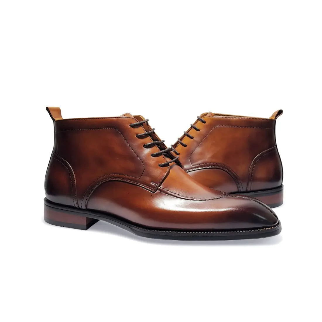 Bottes d'Exception en Cuir - Élégance, Lux et Confort