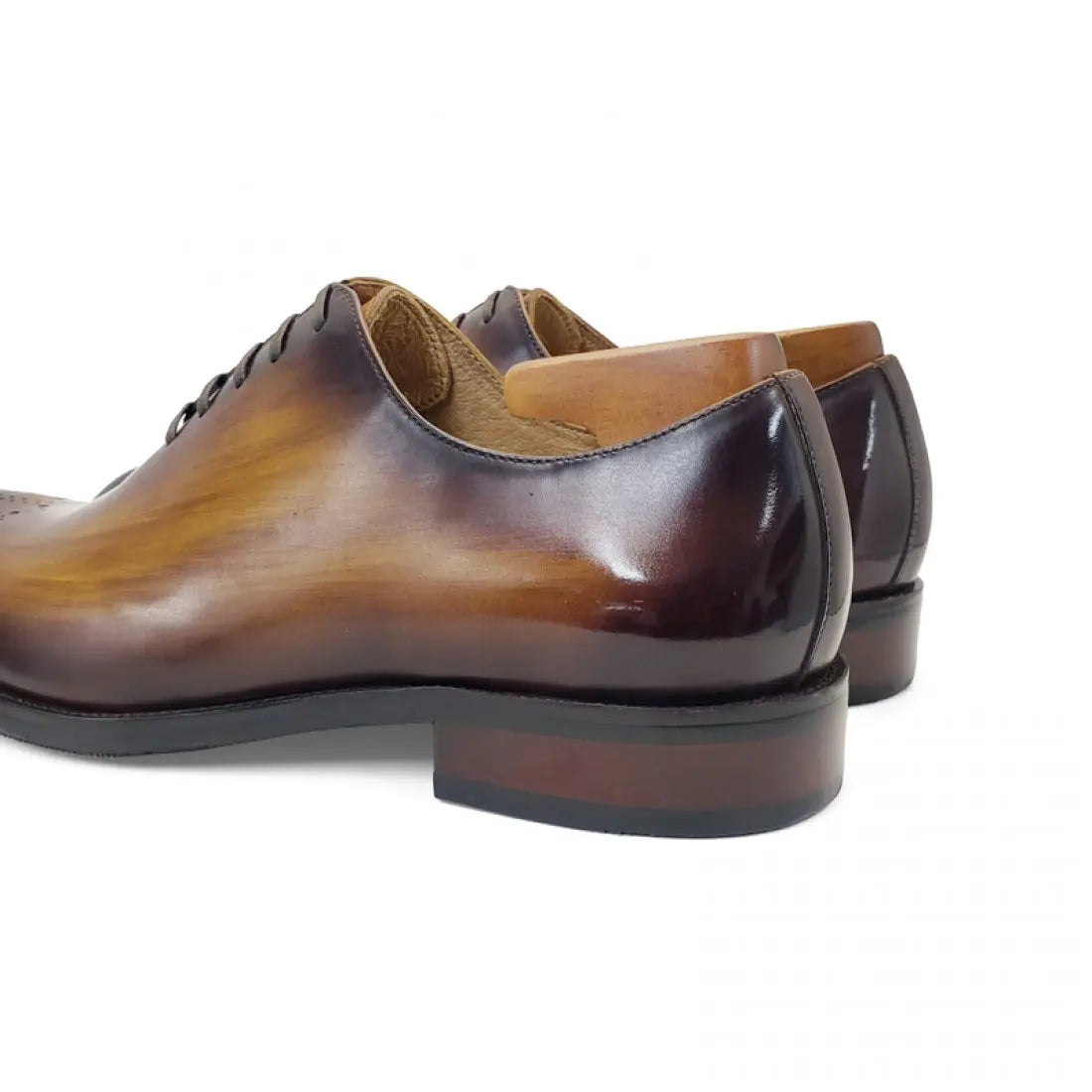 Chaussures Oxford Homme en Cuir Véritable – Style Wingtip Classique & Confort Premium