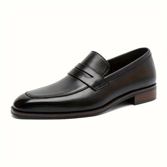 Mocassins Homme Classique en Cuir Véritable – Confort & Élégance